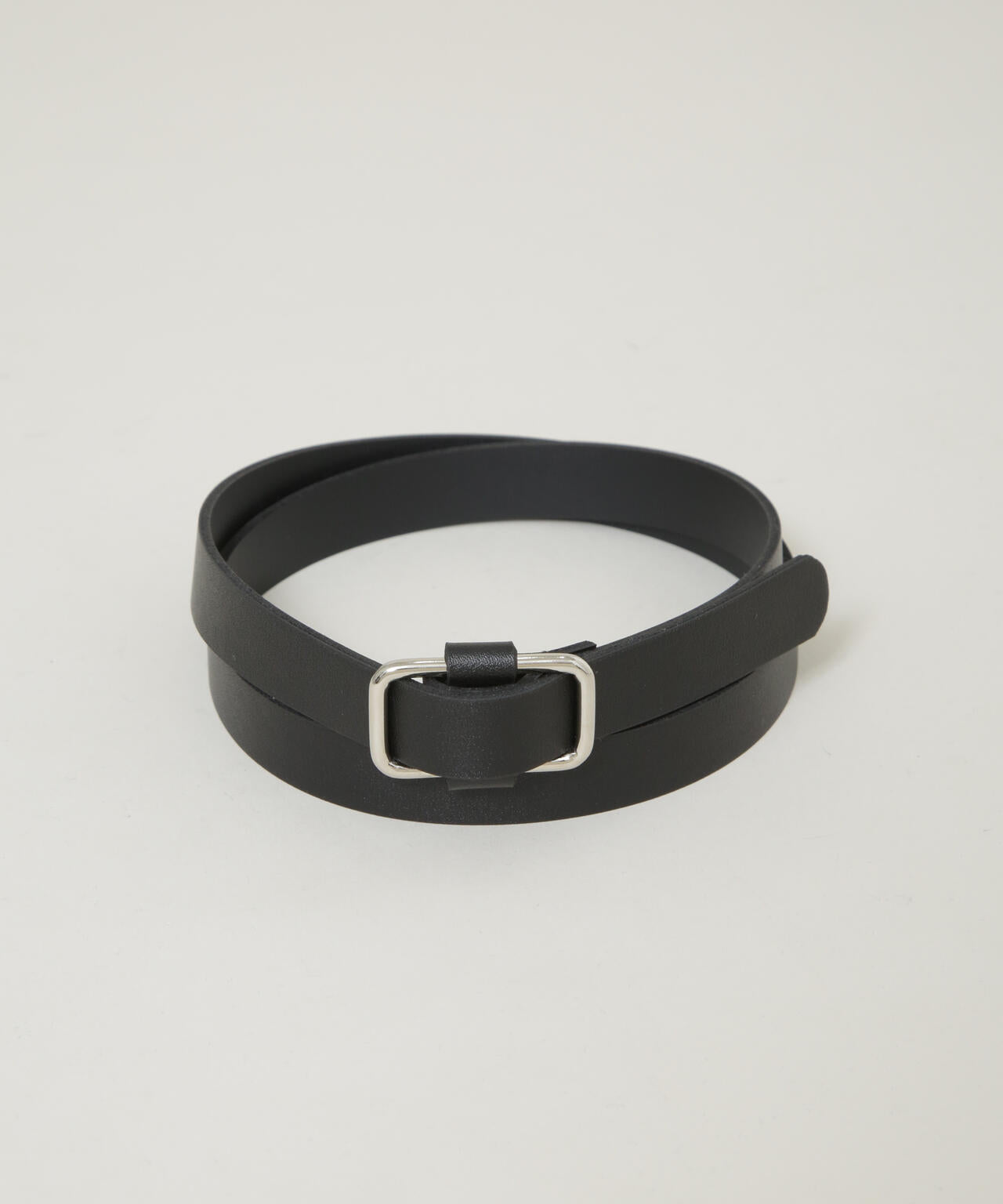 無段階調整 スクエア型バックル2cm幅ベルト 6736150300