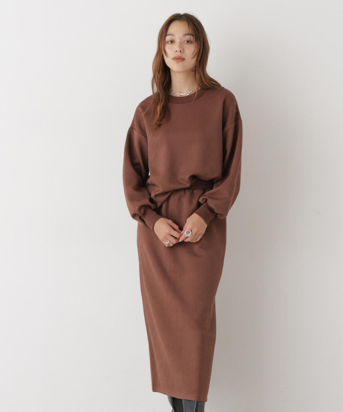 ジャガードカット セットアップ 6736219310
