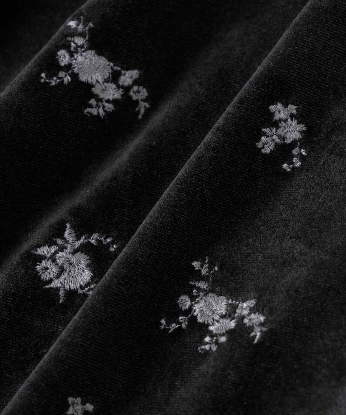 刺繍ベロアキャミソールワンピース(セットアップ可) 6736219317