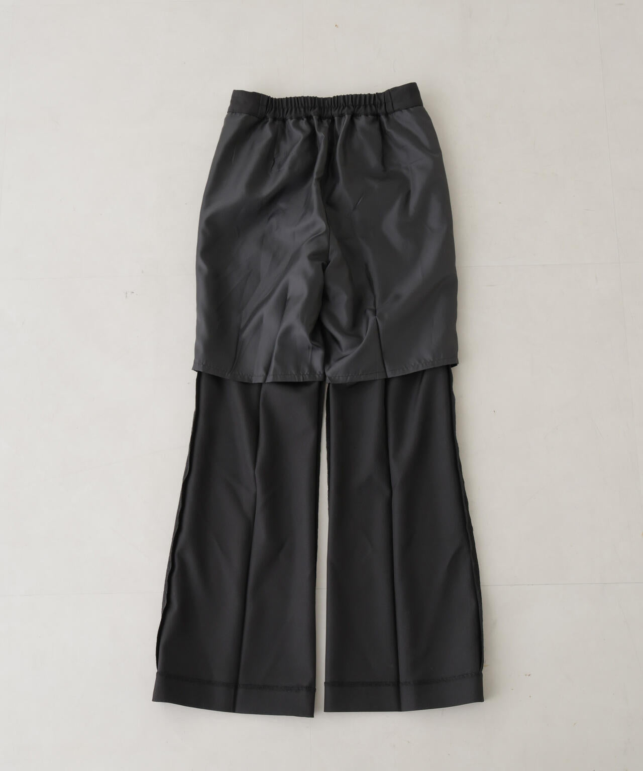 ツイルセンタープレスフレアパンツ(セットアップ可) 6736227312