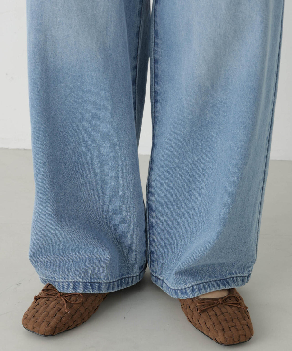 ドロストワイドデニムパンツ 6736227313
