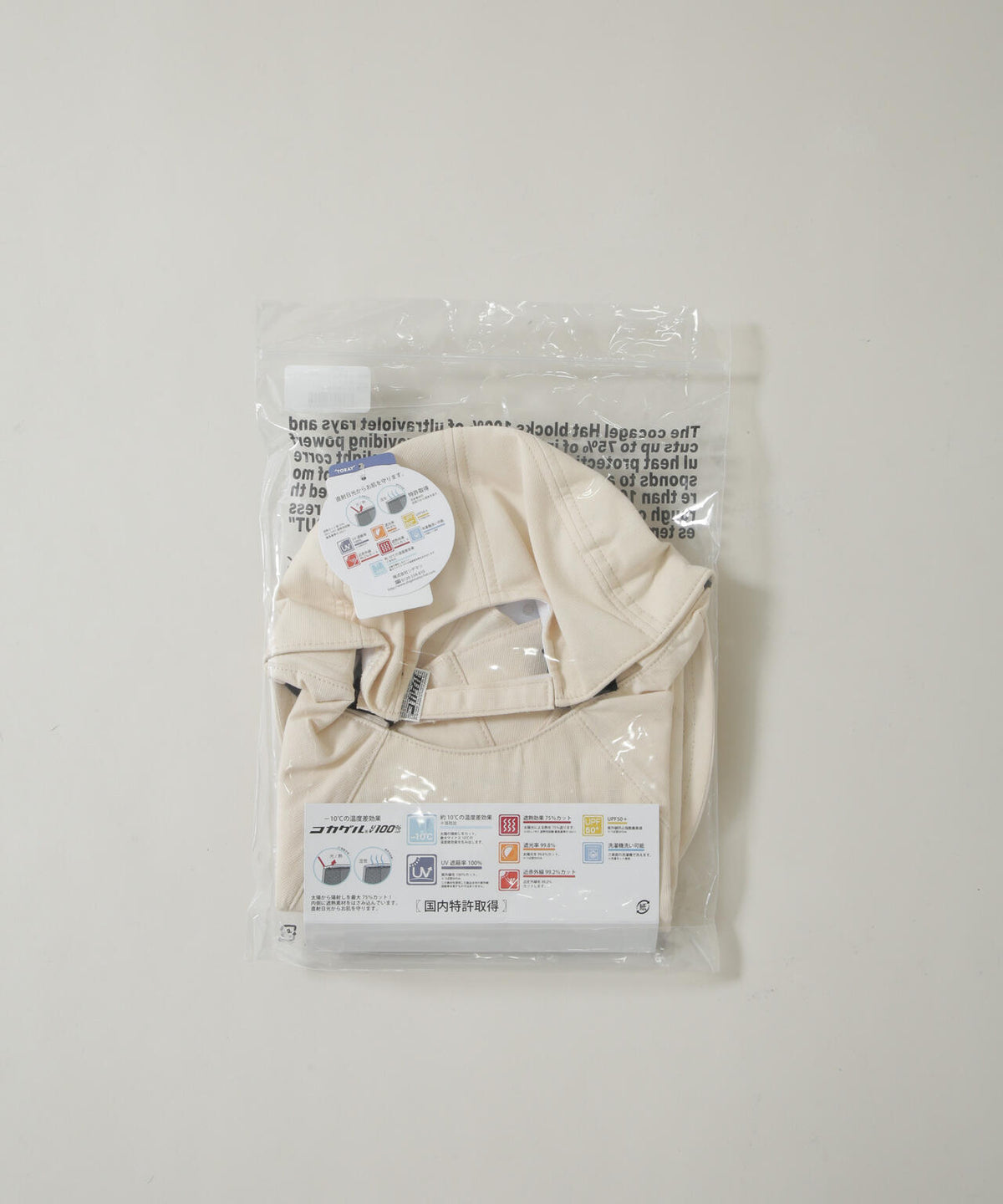 コカゲル/〈コカゲル(R)〉取り外し可ロングケープキャップ 6736239303