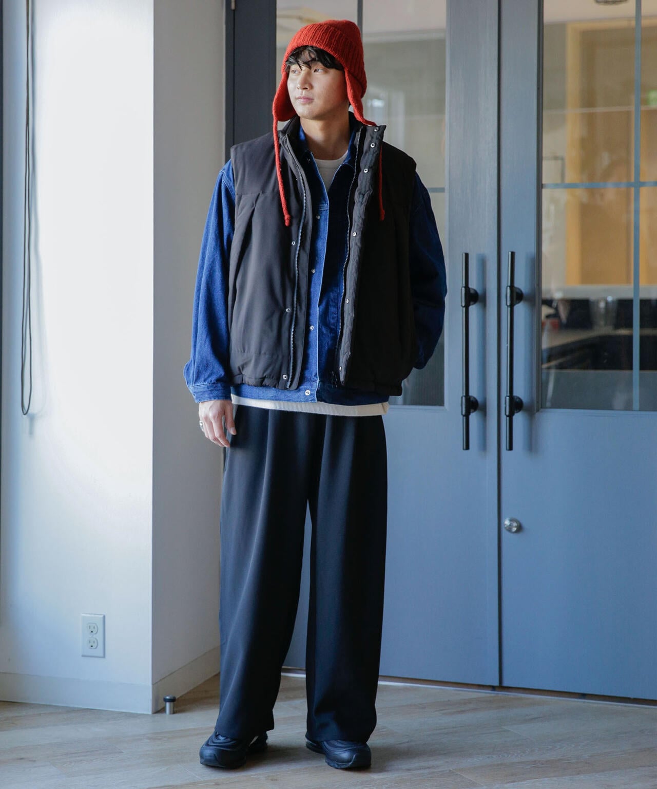 WEB限定/ワイドシルエットデニムジャケット 6743212202