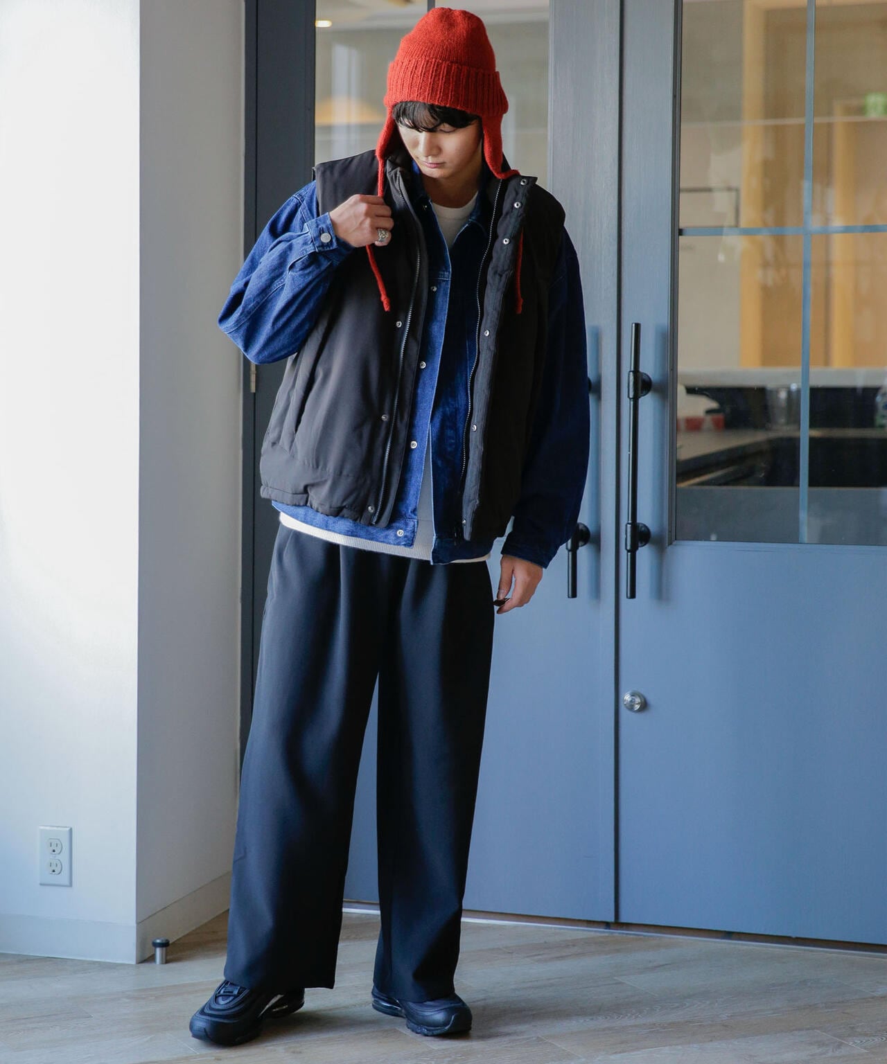 WEB限定/ワイドシルエットデニムジャケット 6743212202