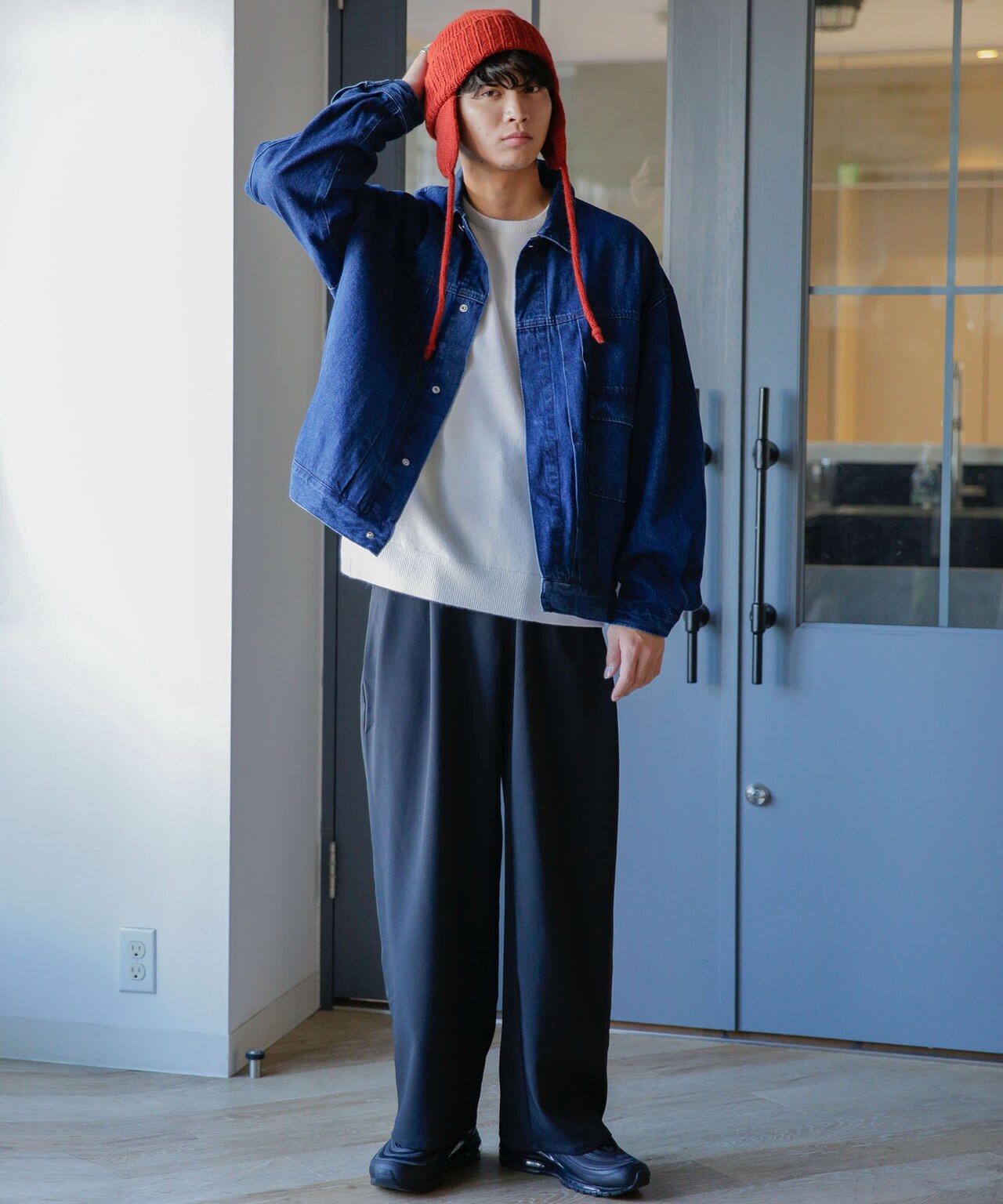 WEB限定/ワイドシルエットデニムジャケット 6743212202