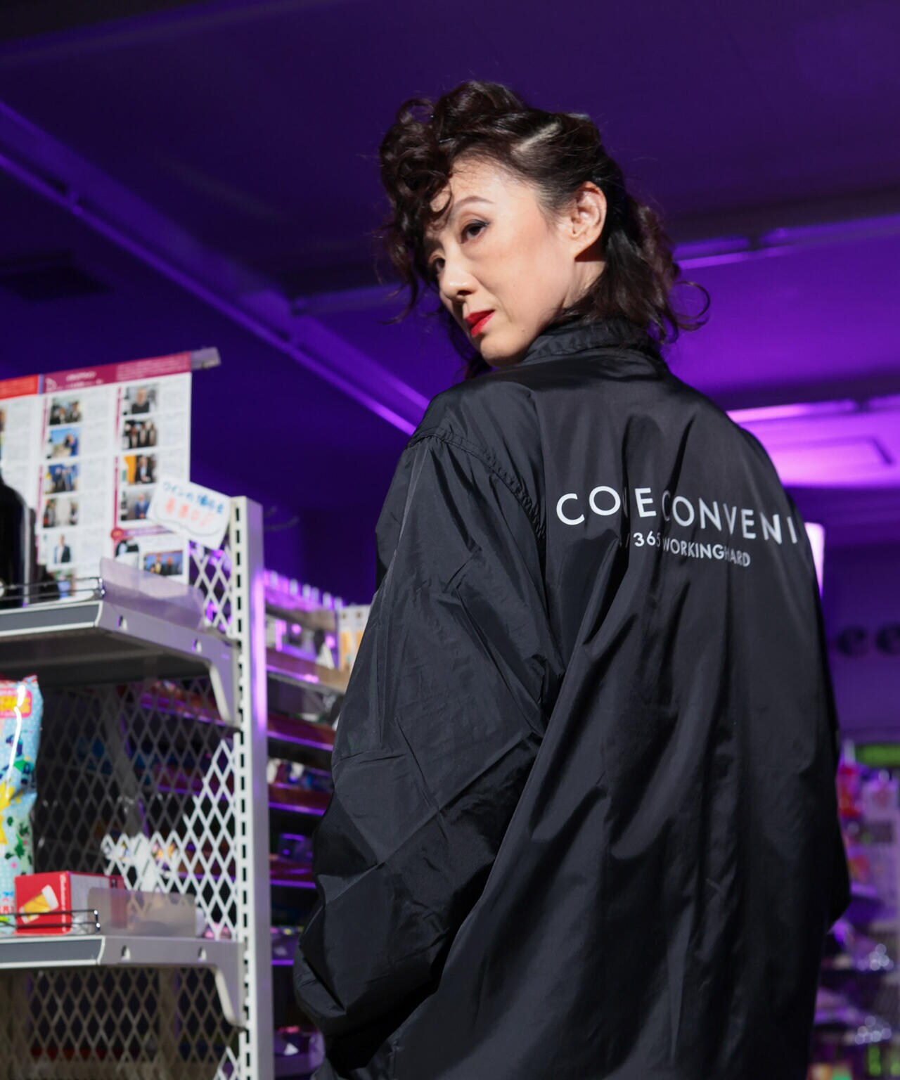 こねこフィルム xナノユニバースコラボ「CONECONVENI」コーチジャケット 6754212300