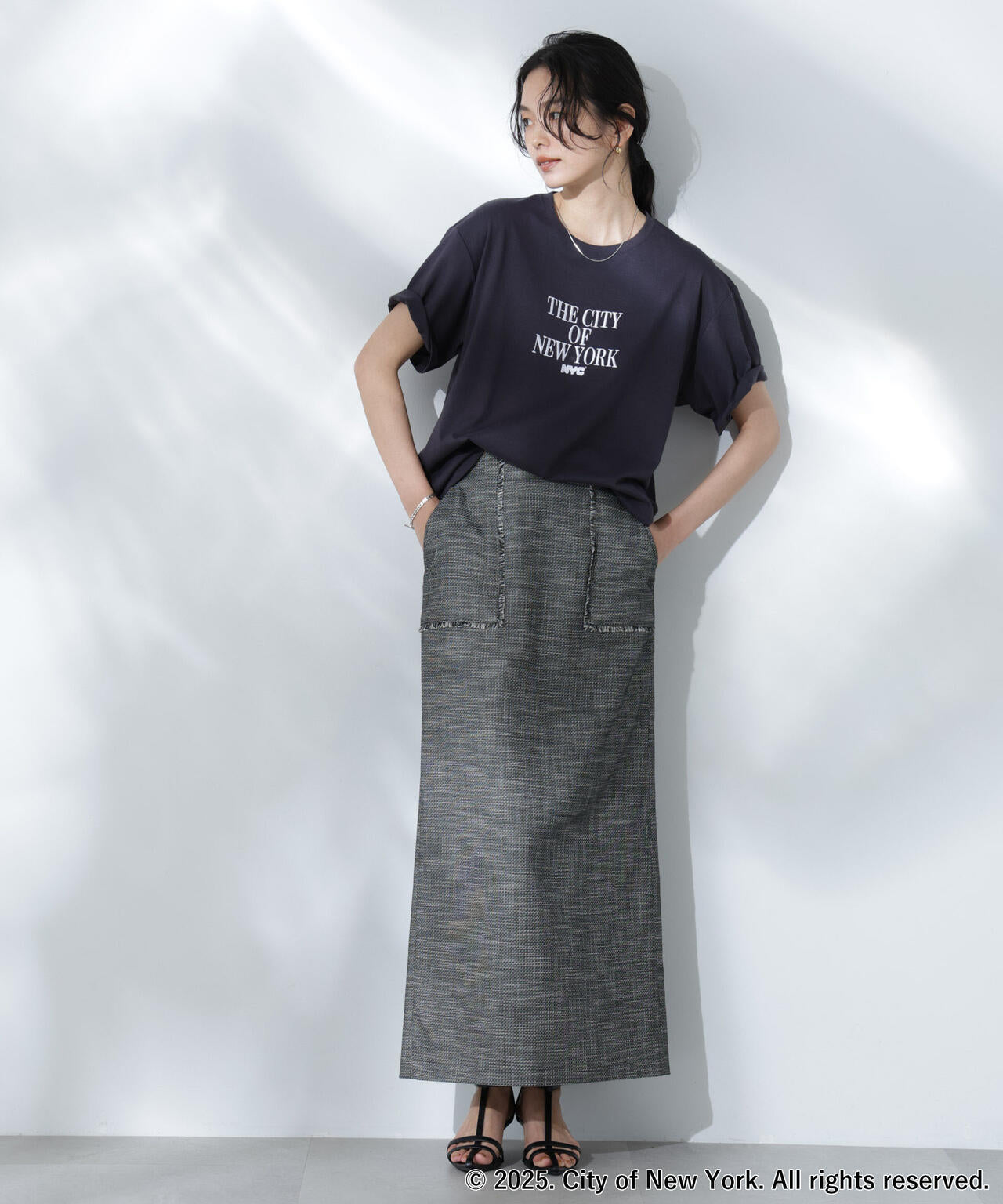 GOOD ROCK SPEED×Anti Soaked(R) 汗染み防止 NYC Tシャツ 6695124308