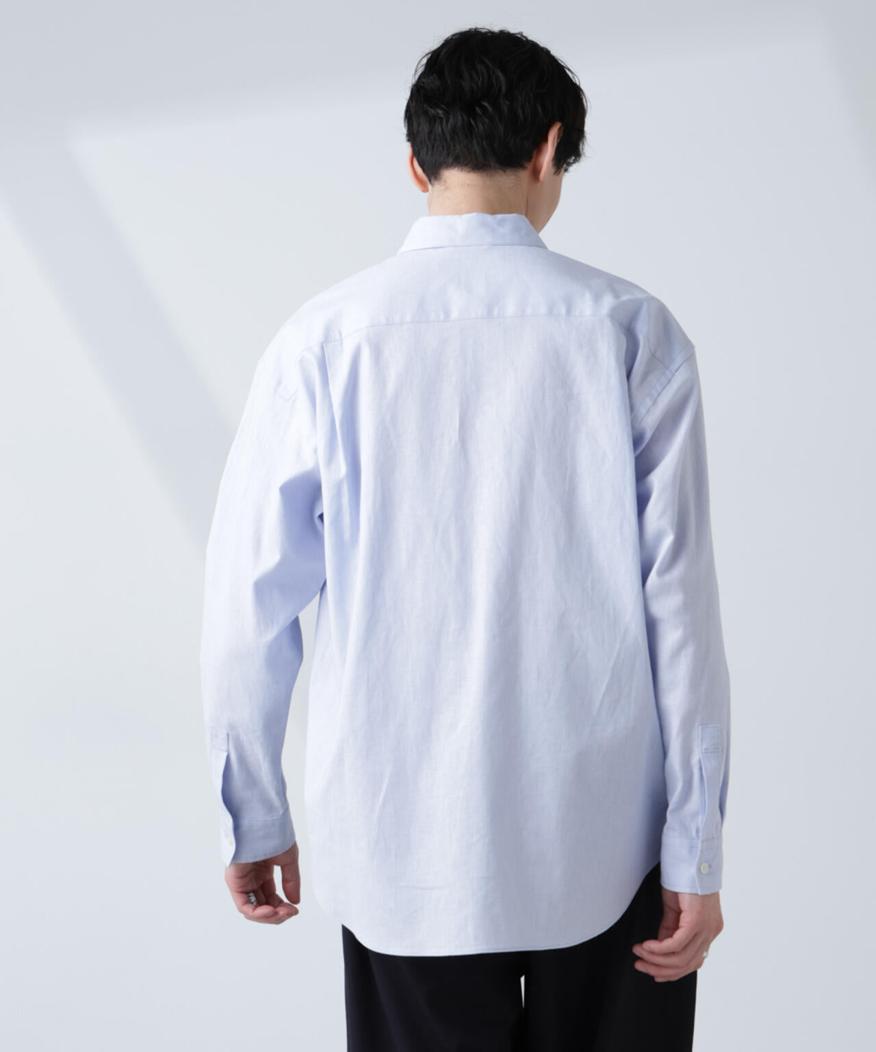「BELGIUM LINEN FABRICS」リネンコットンレギュラーシャツ 6685120218