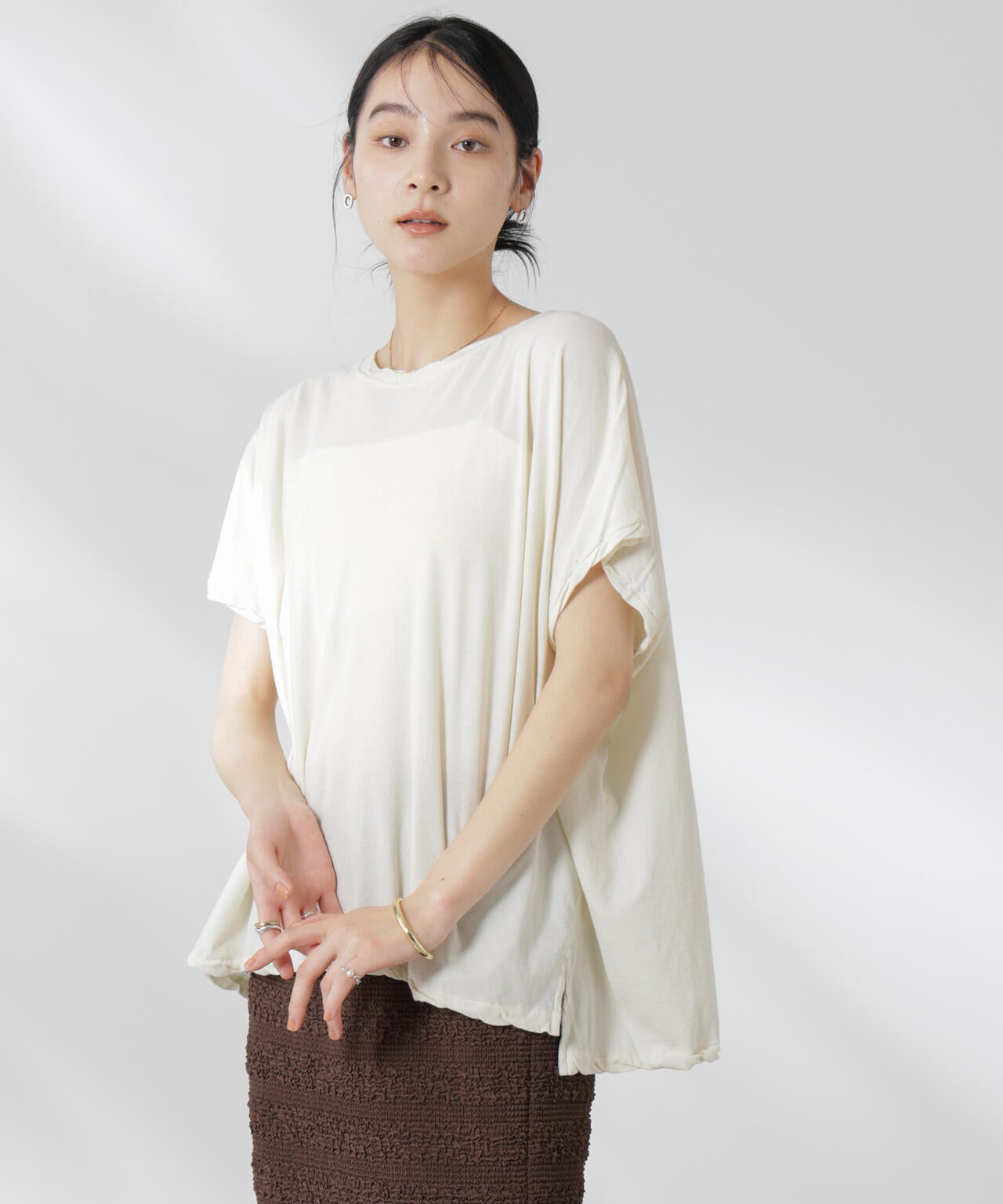GREYCHORD/IVY フットボールデザインTシャツ 6715124022
