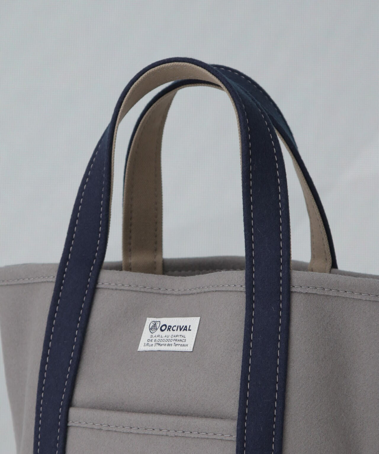 ORCIVAL オーシバル / HEAVY MELTON TOTE BAG SMALL