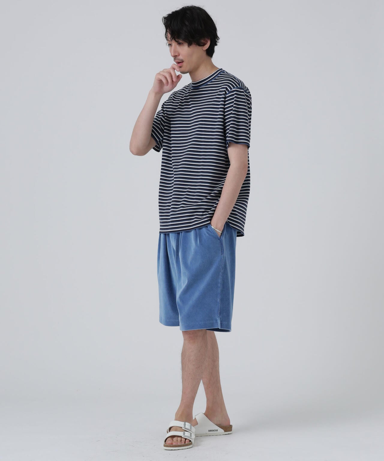 LB.03/カットコーデュロイワイドショーツ 6683128202