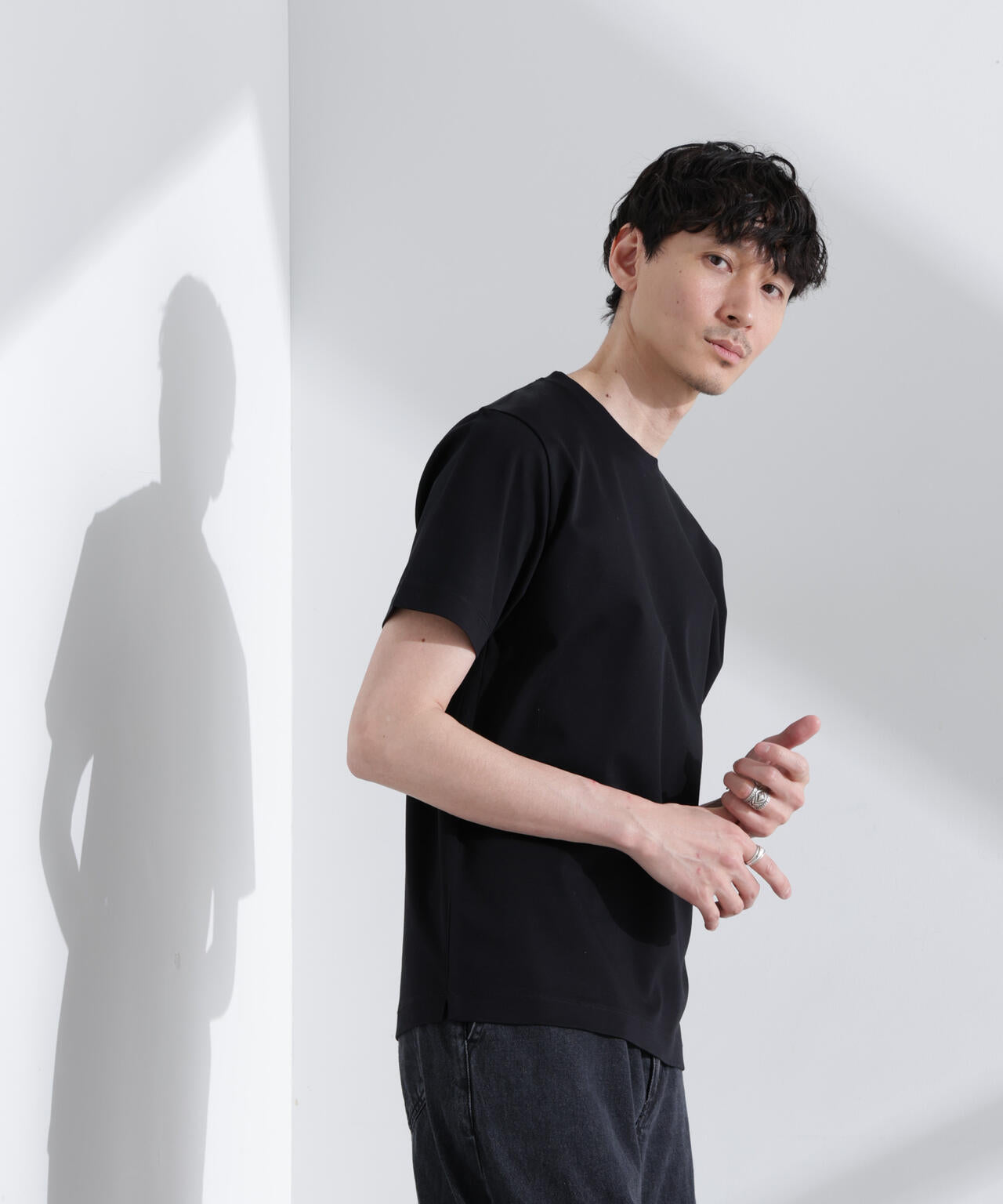 アンチスメル クルーネックTシャツ 半袖 6725124202
