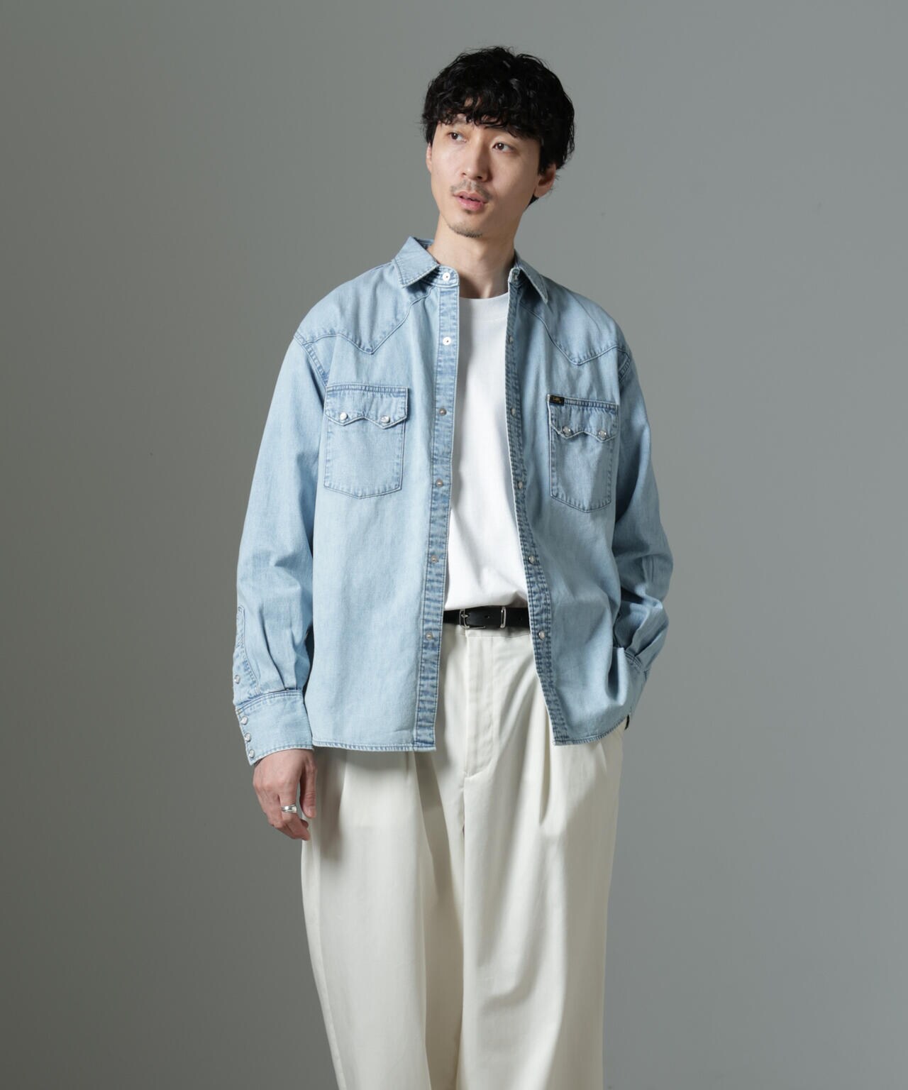 Lee/別注 Lee DENIM WESTERN SHIRT 6705120111