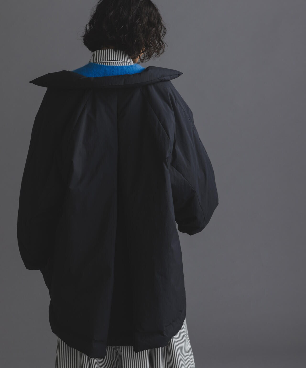 「西川ダウン(R)」ミドル丈バックタックコート 6694214304