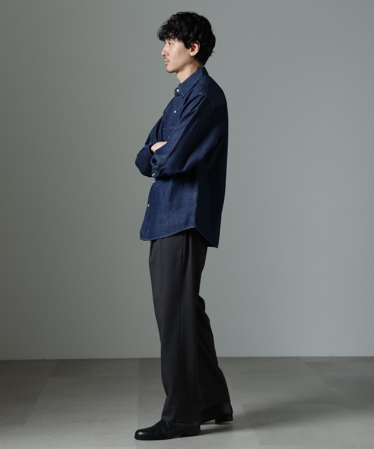 Lee/別注 Lee DENIM WESTERN SHIRT 6705120111