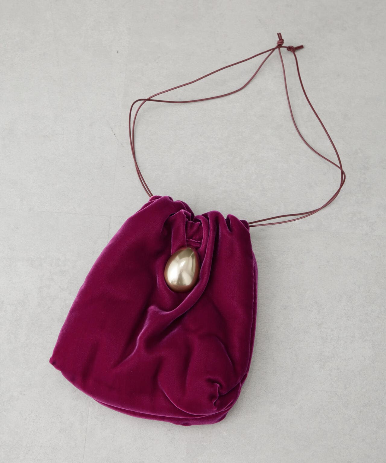 JAMIRAY/VELVET EGG D/S PURSE 6714232214