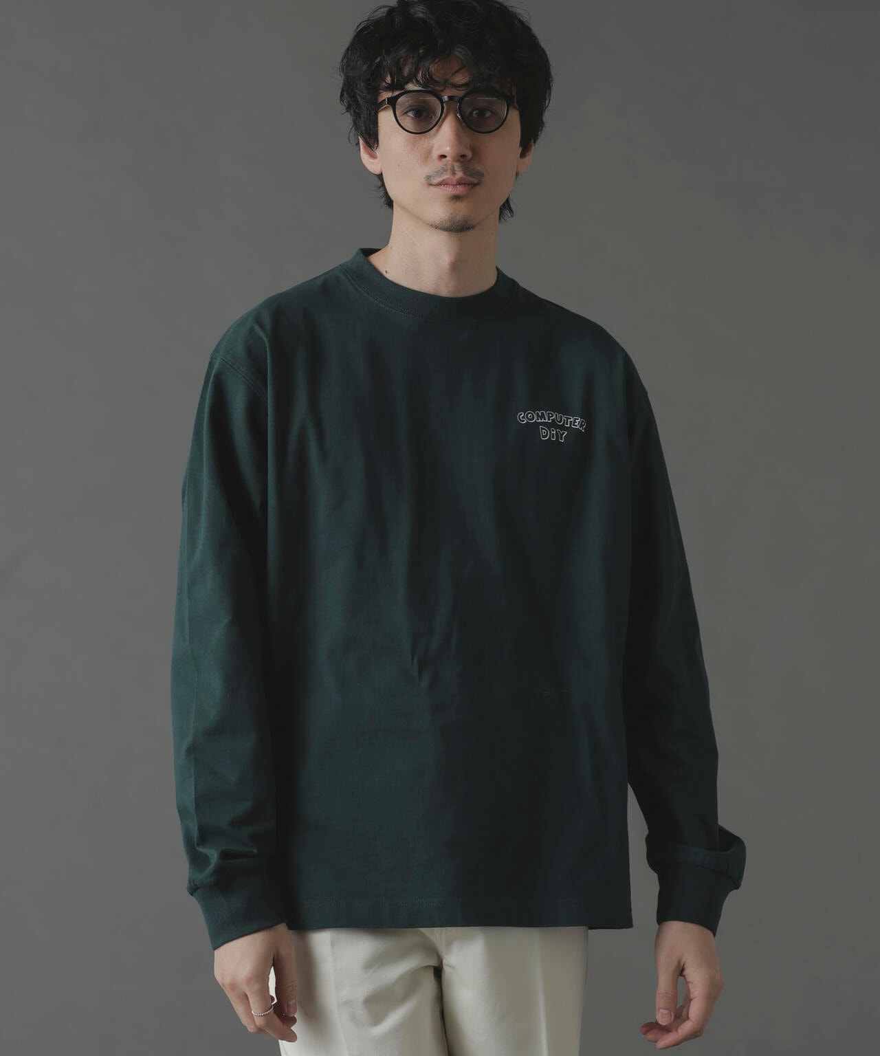 MOFFISIE」オリジナル プリント Tシャツ 長袖