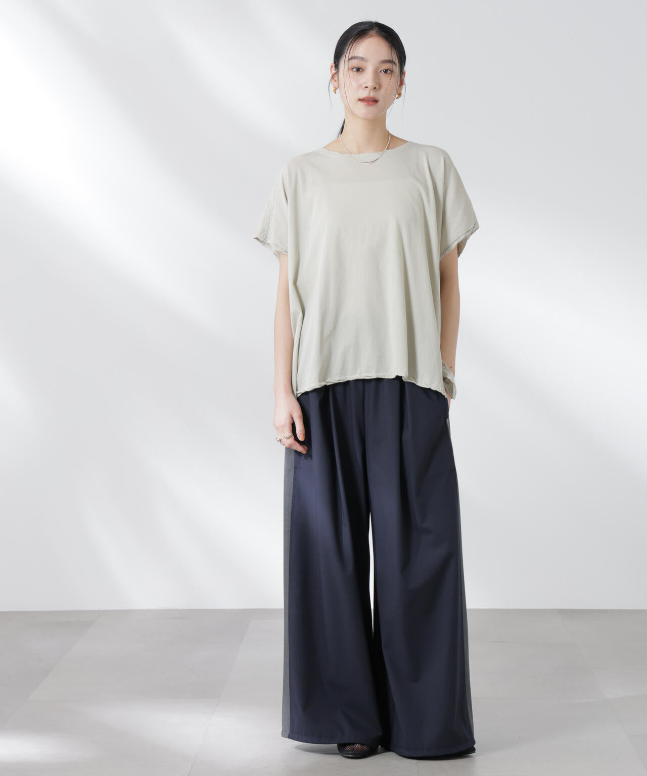 GREYCHORD/IVY フットボールデザインTシャツ 6715124022