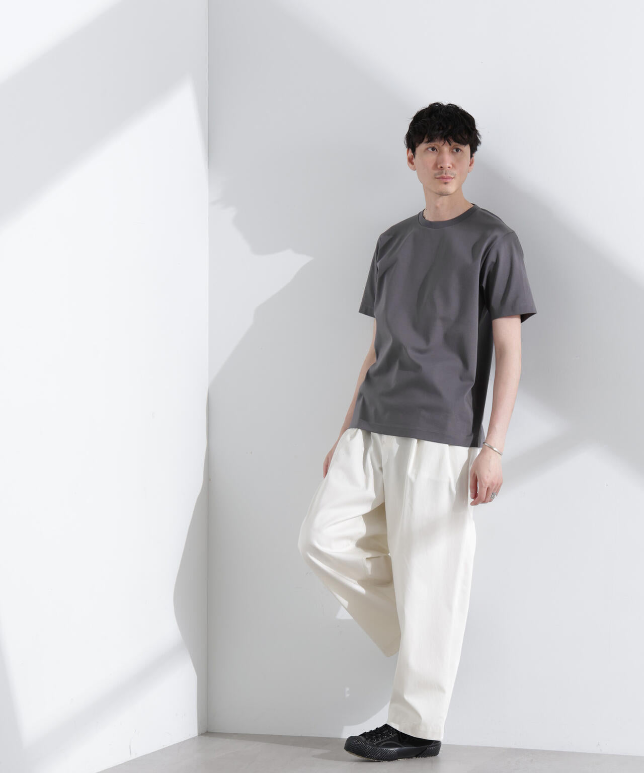 アンチスメル クルーネックTシャツ 半袖 6725124202