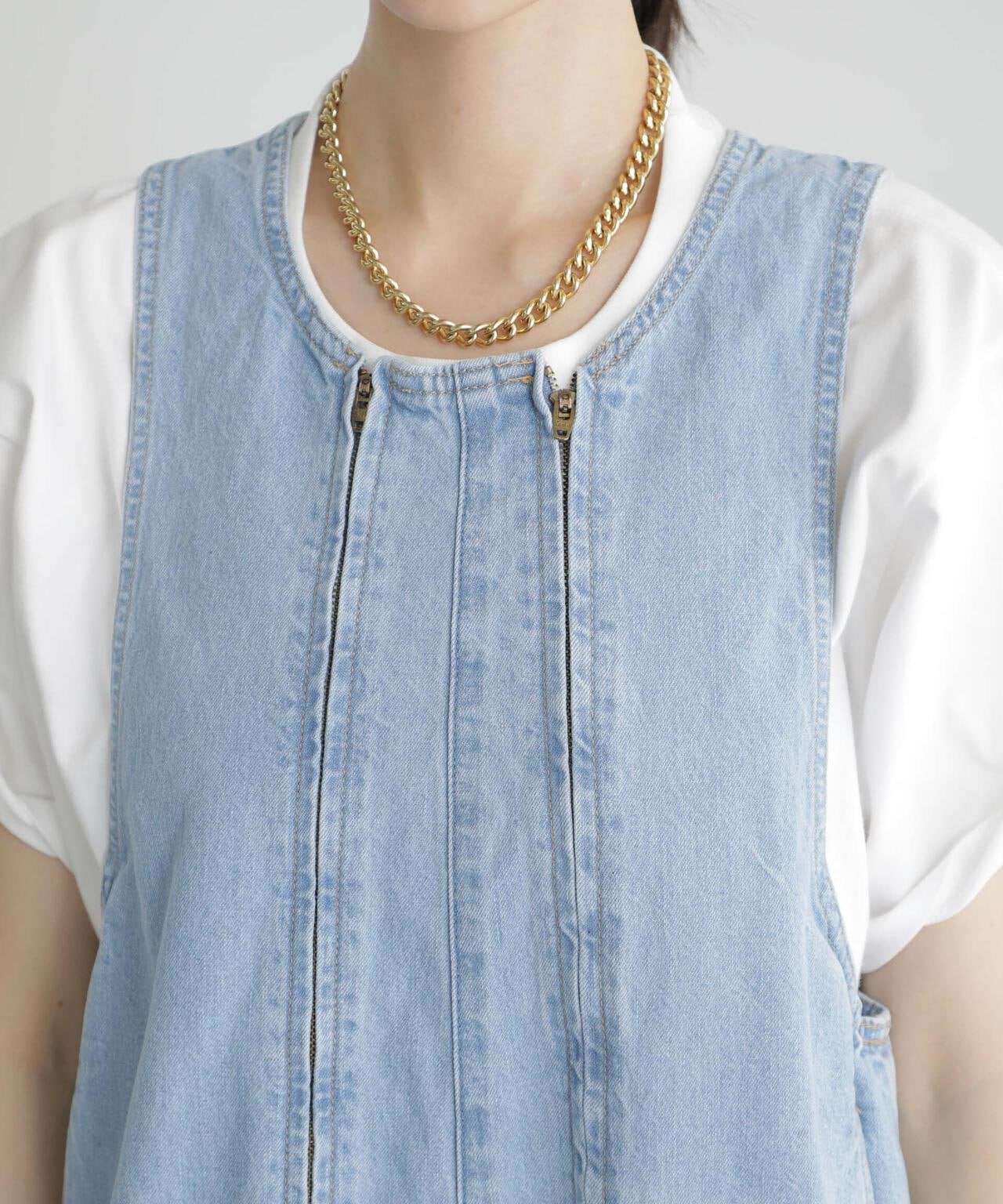 CURRENTAGE / DENIM サロペット