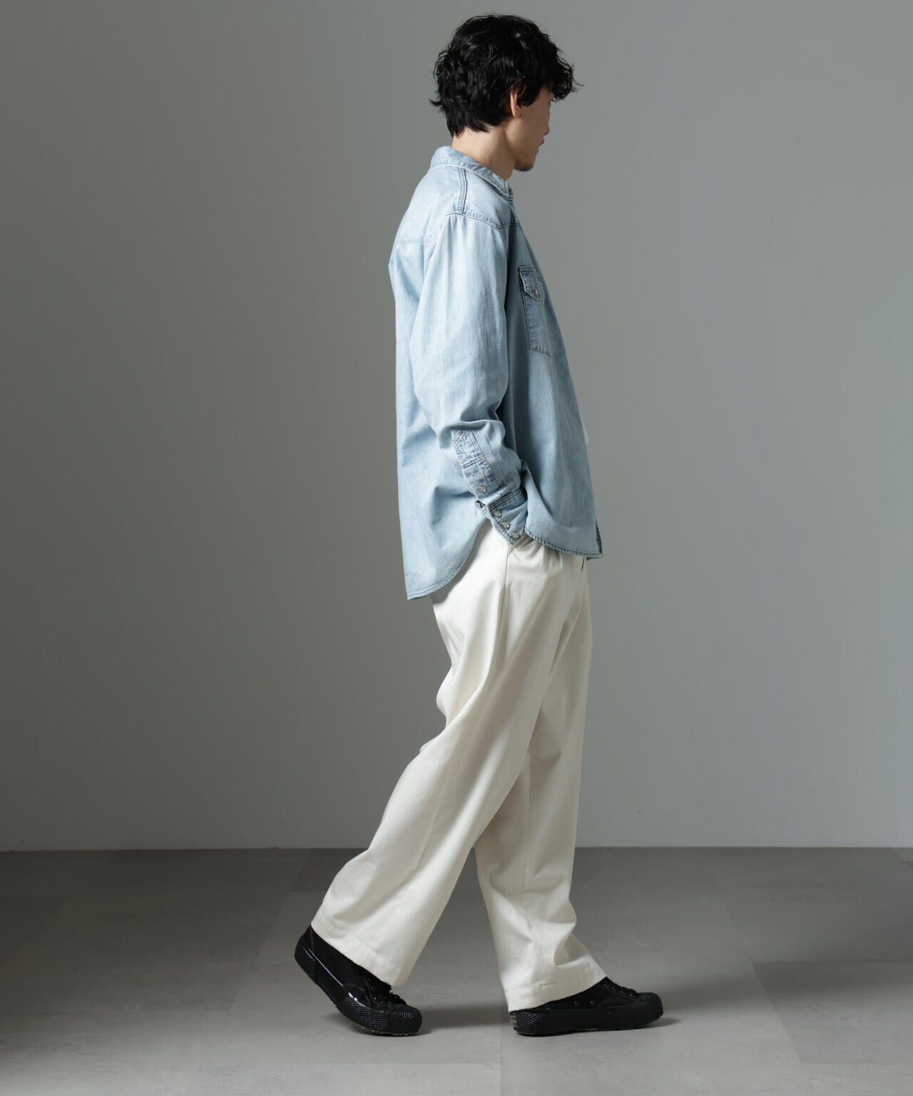 Lee/別注 Lee DENIM WESTERN SHIRT 6705120111