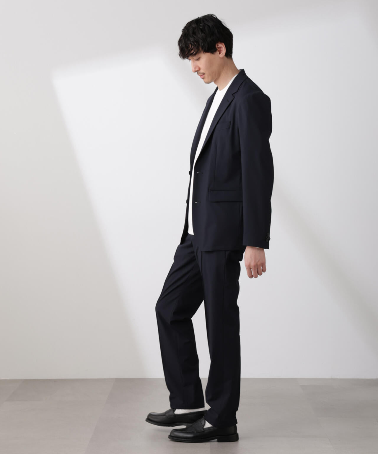 ｢N JACKET BASIC｣トロピカルストレッチジャケット（セットアップ可） 6685117202