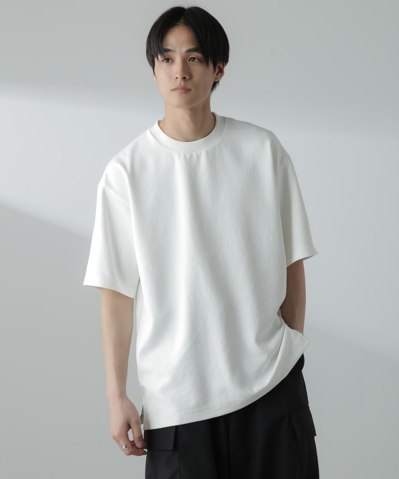 DESCENTE / STRECH TWILL T-SHIRT