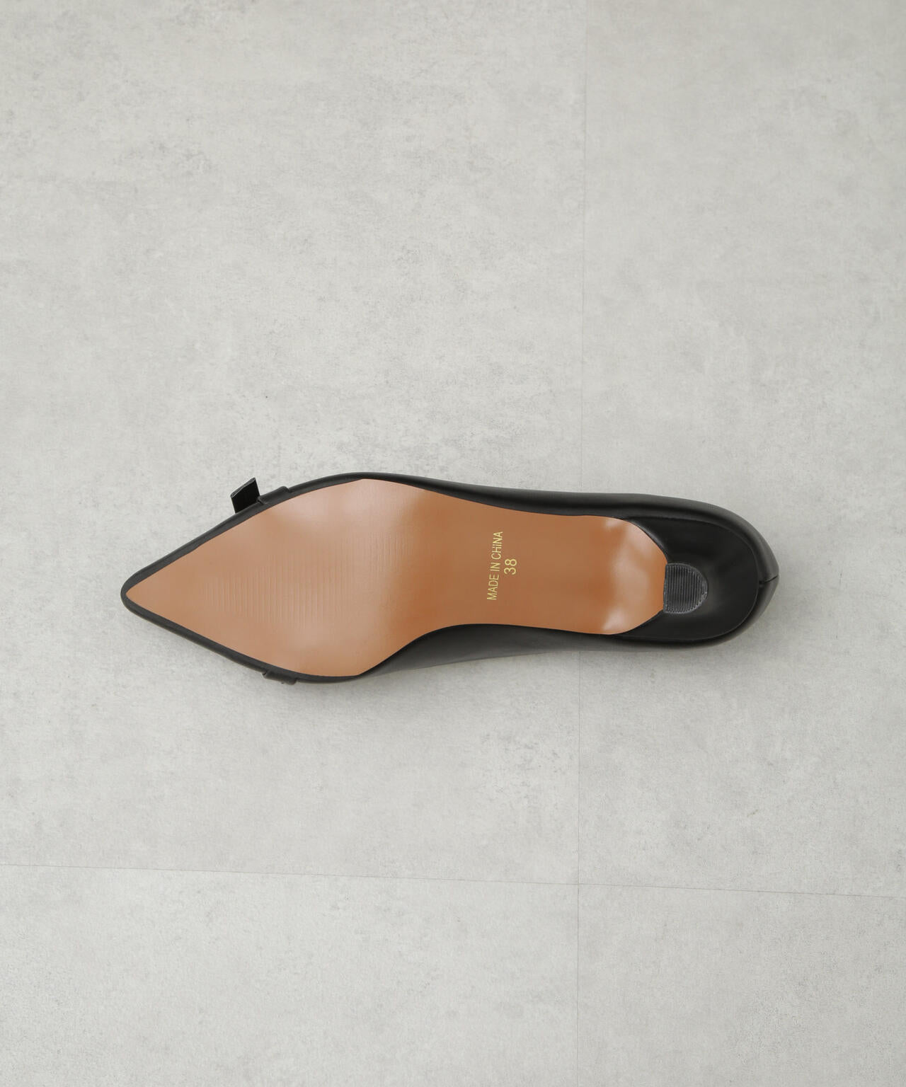 リボンローヒールパンプス 6695133308