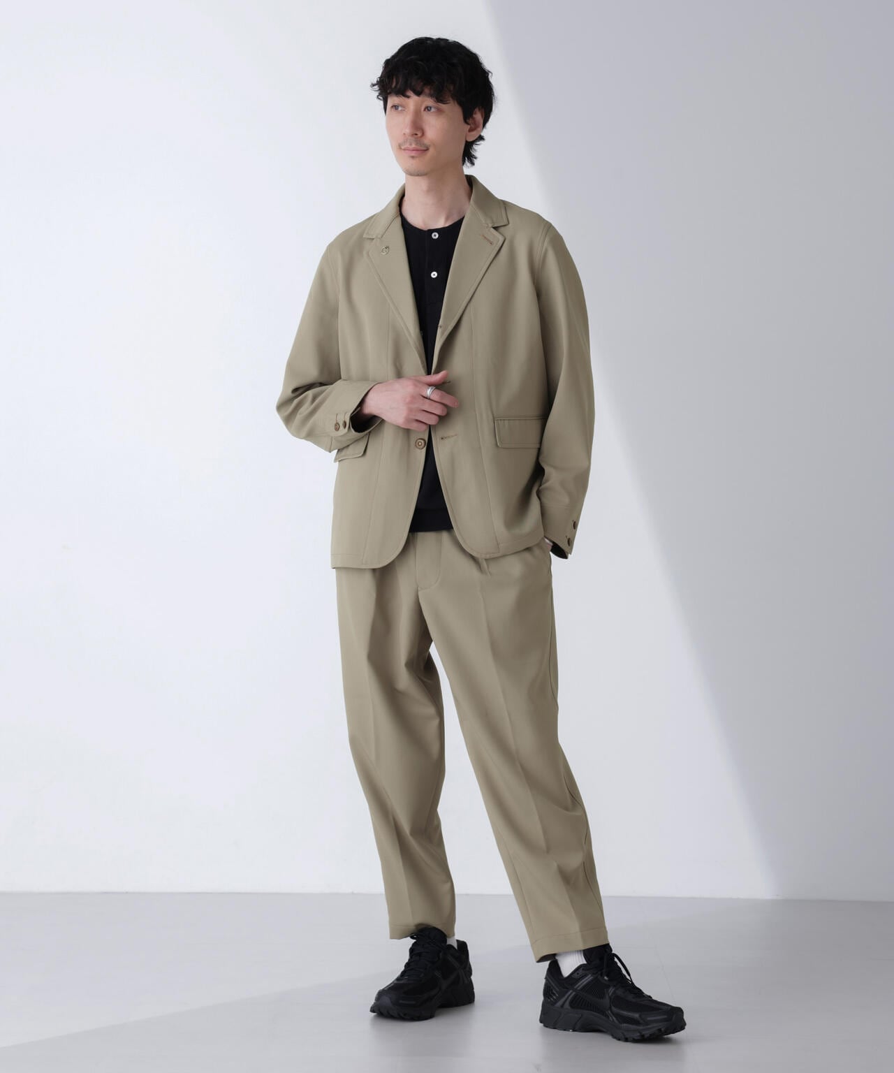 SCYE/Polyester Serge Trousers