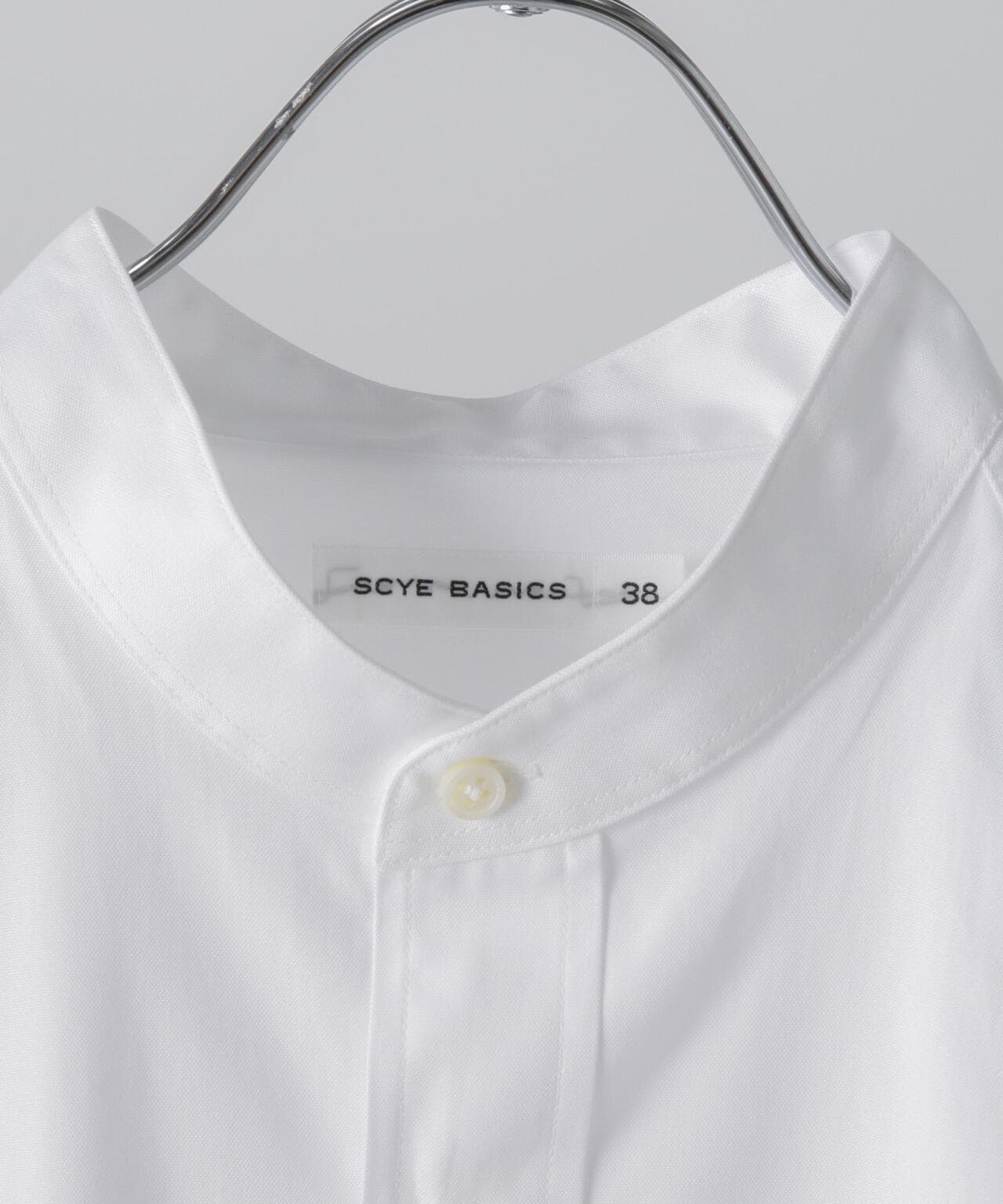 Scye/Oxford Grandad Collor Shirt 6704120095