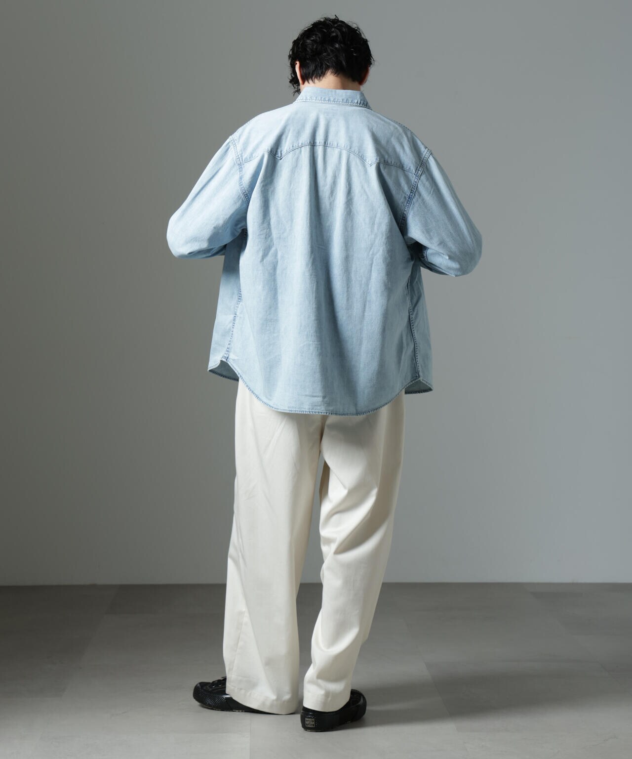 Lee/別注 Lee DENIM WESTERN SHIRT 6705120111