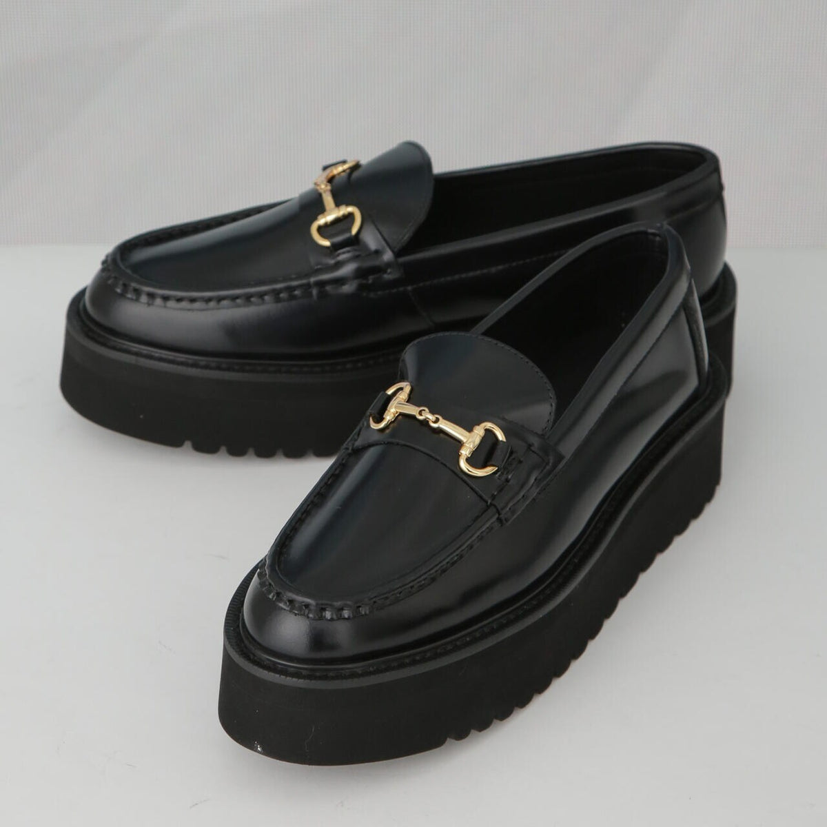 CAMINANDO/PLATFORM BIT LOAFERS