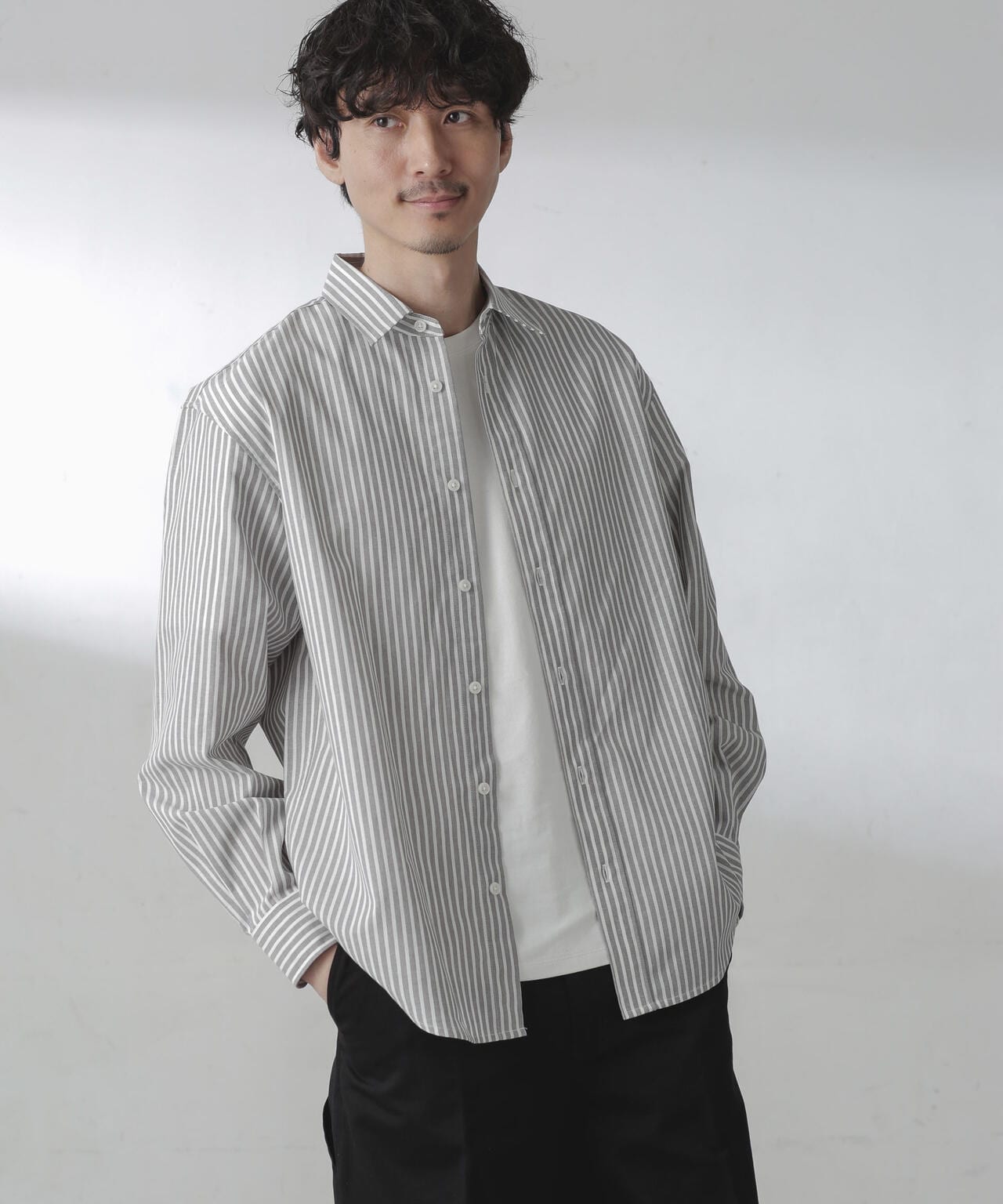ユースフルレギュラーカラーシャツ 6684120211