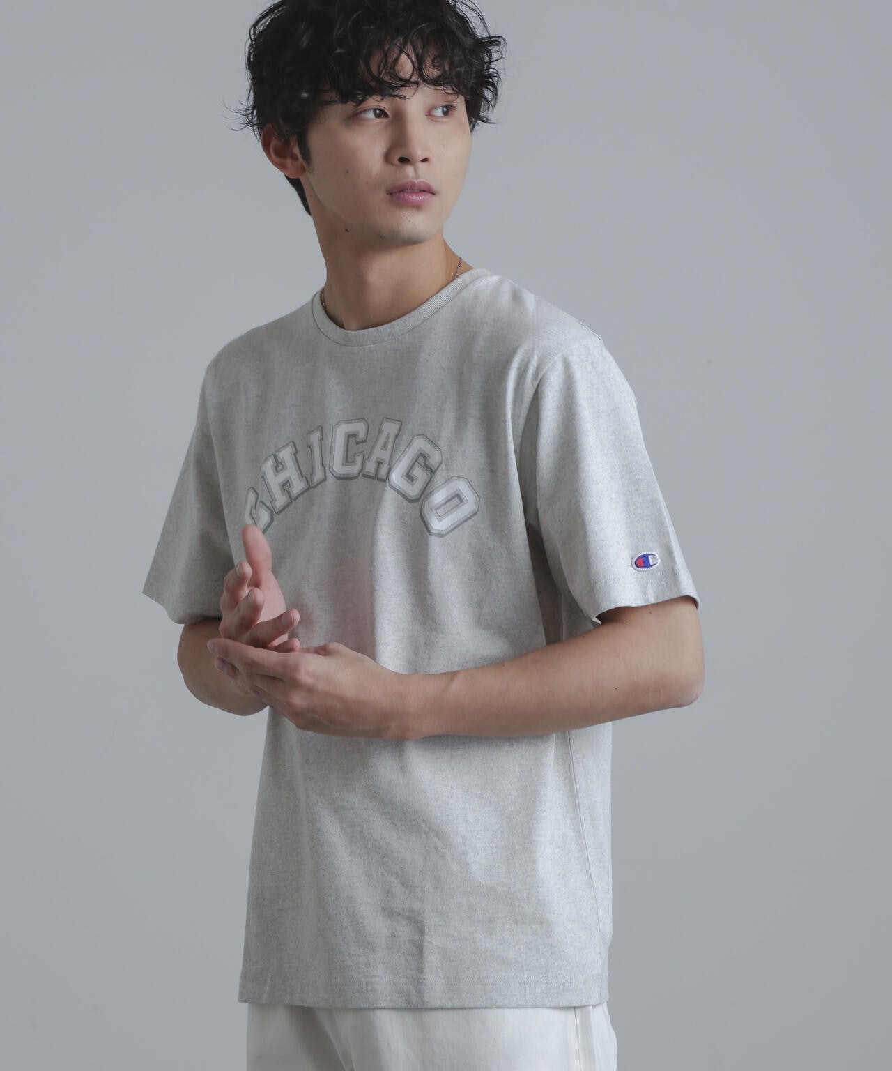 Champion/別注 16s/1 JerseyT-Shirt 6704124003