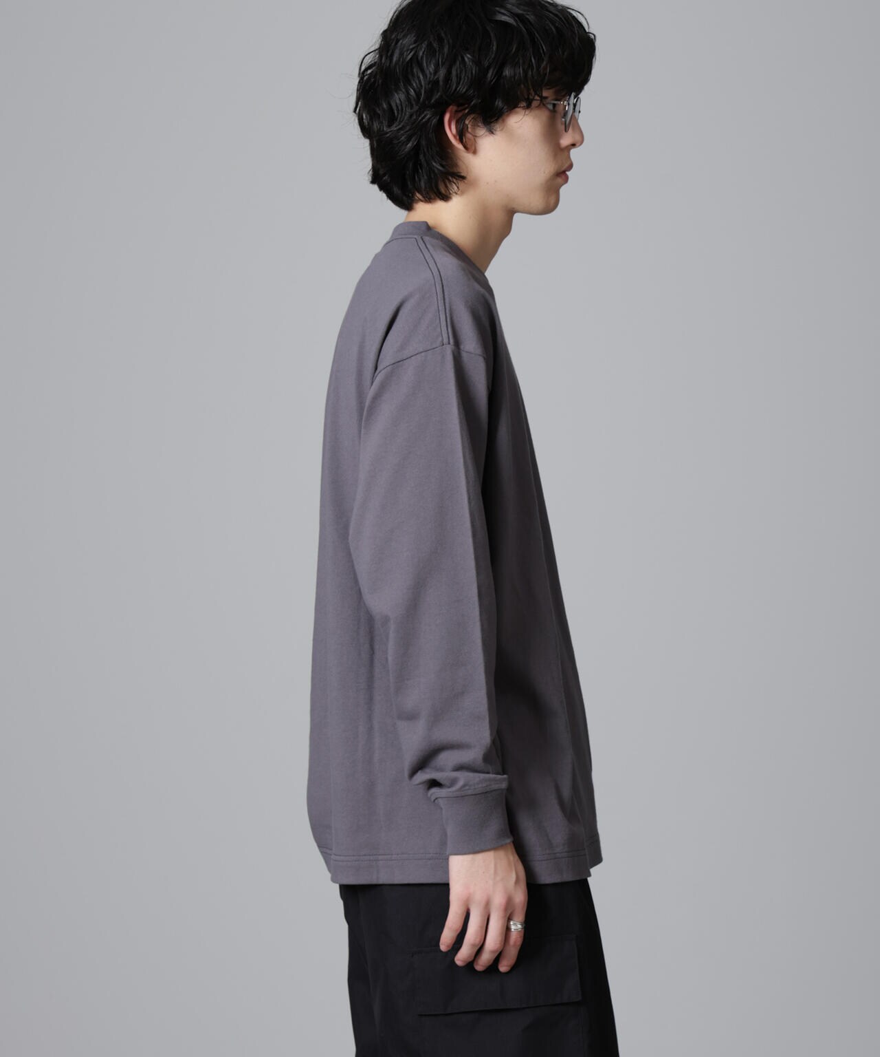 PENNEYS BLACK ワンポイント Tシャツ 長袖