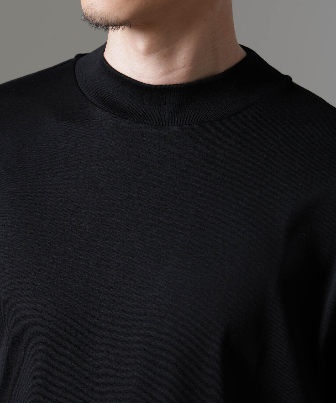 FORMAL JERSEY｣ モックネック カットソー 長袖