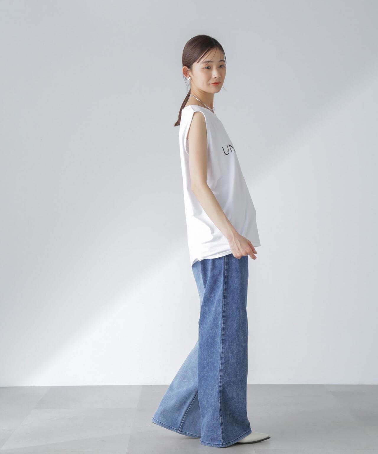 Baum und Pferdgarten/NINI ORGANIC COTTON リメイク風デニム 6714127044