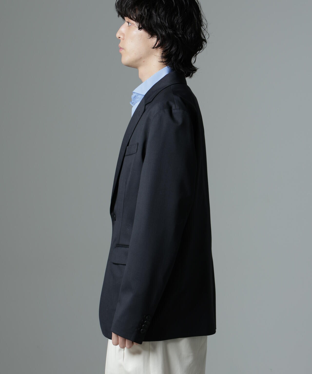 「N JACKET PREMIUM」RENU(R)T/Wシャドーチェックジャケット(セットアップ可) 6684217206