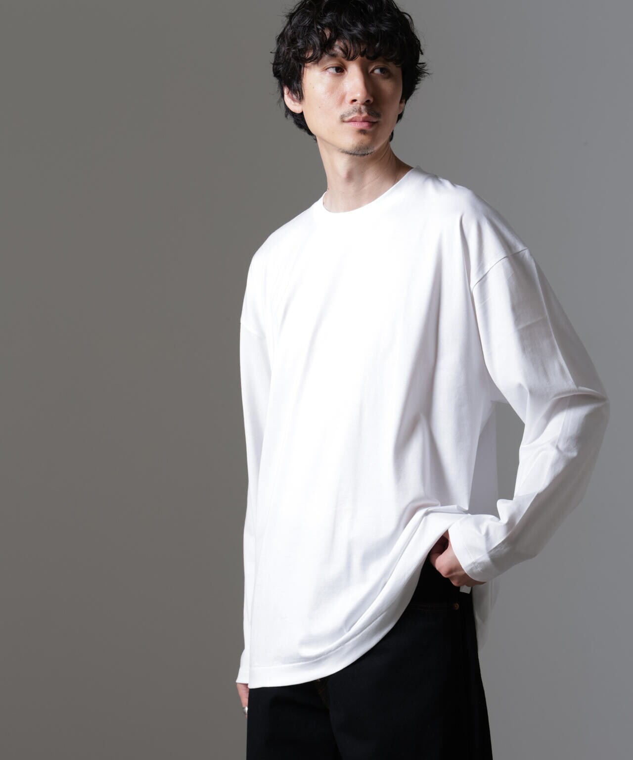 ATON / SUVIN60/2 OVERSIZED L/S TEE
