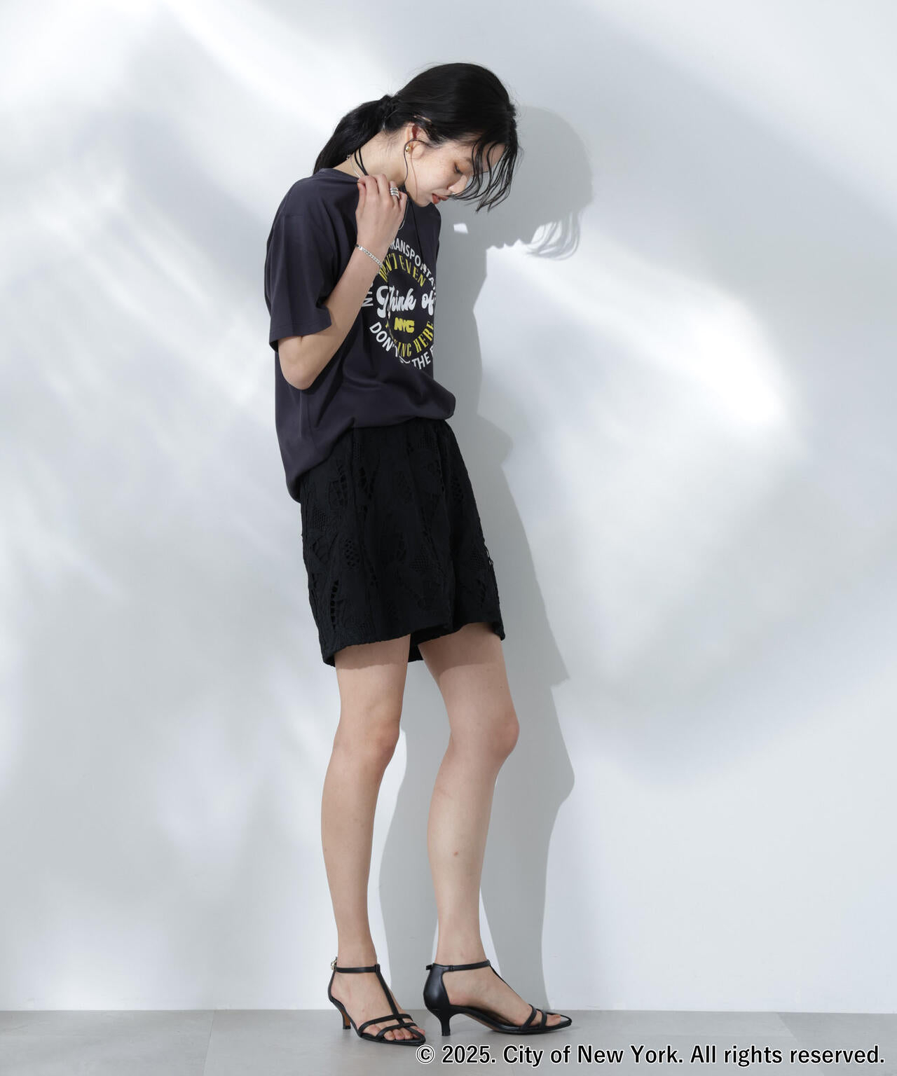 GOOD ROCK SPEED×Anti Soaked(R) 汗染み防止 NYC Tシャツ 6695124308
