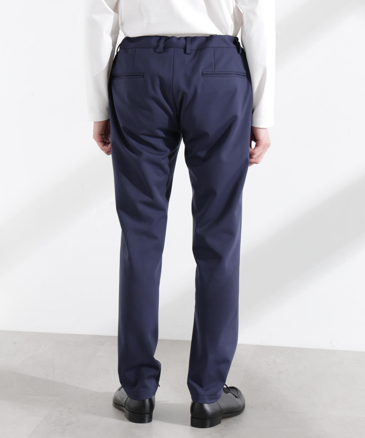 「N TROUSERS BASIC」TEXBRID(R)ポンチストレッチパンツ(セットアップ可) 6685129204