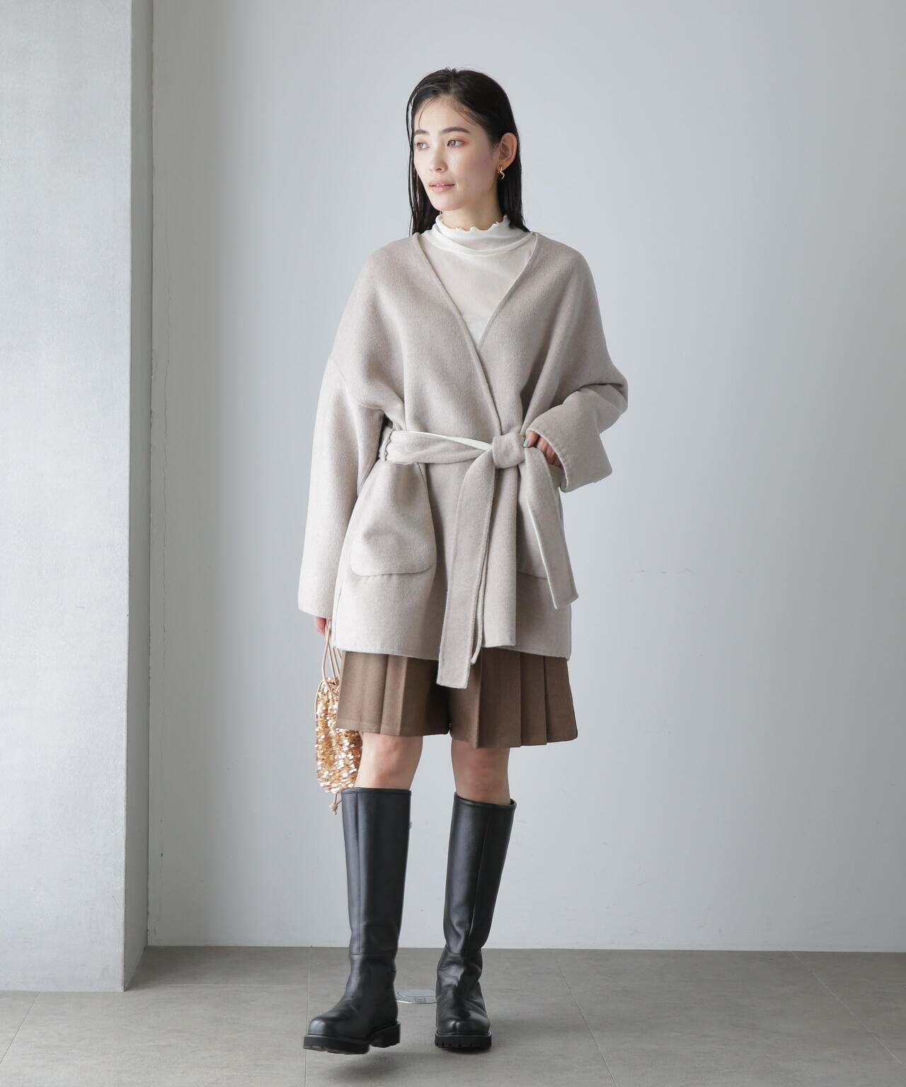 リバーガウンショートコート 