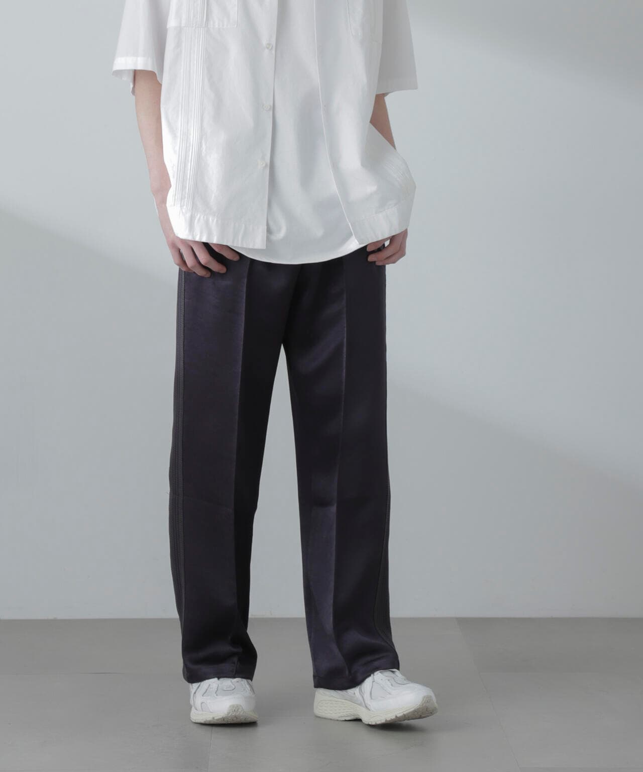 Needles / 別注 Track Pant - Poly Sateen