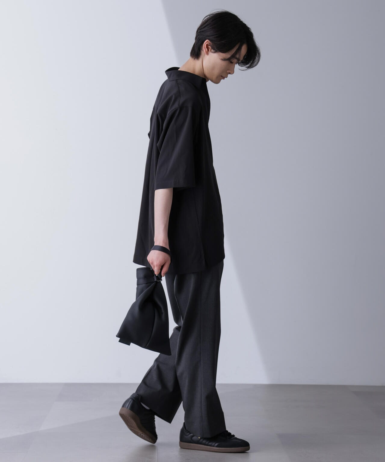 WEB限定/スキッパーPOシャツ 半袖 6724221205