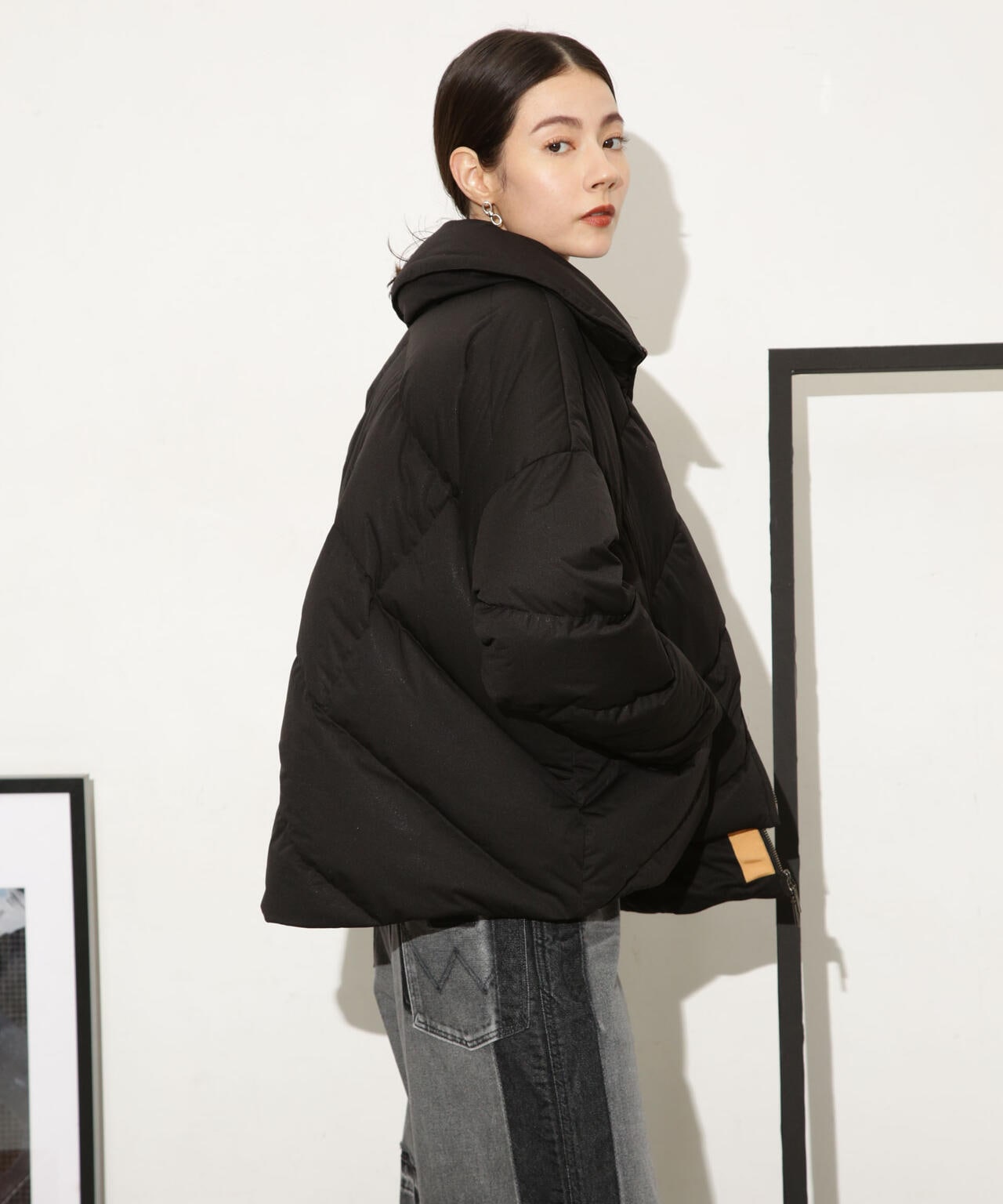 6×1 COPENHAGEN/HIGH COLLAR DOWN JACKET