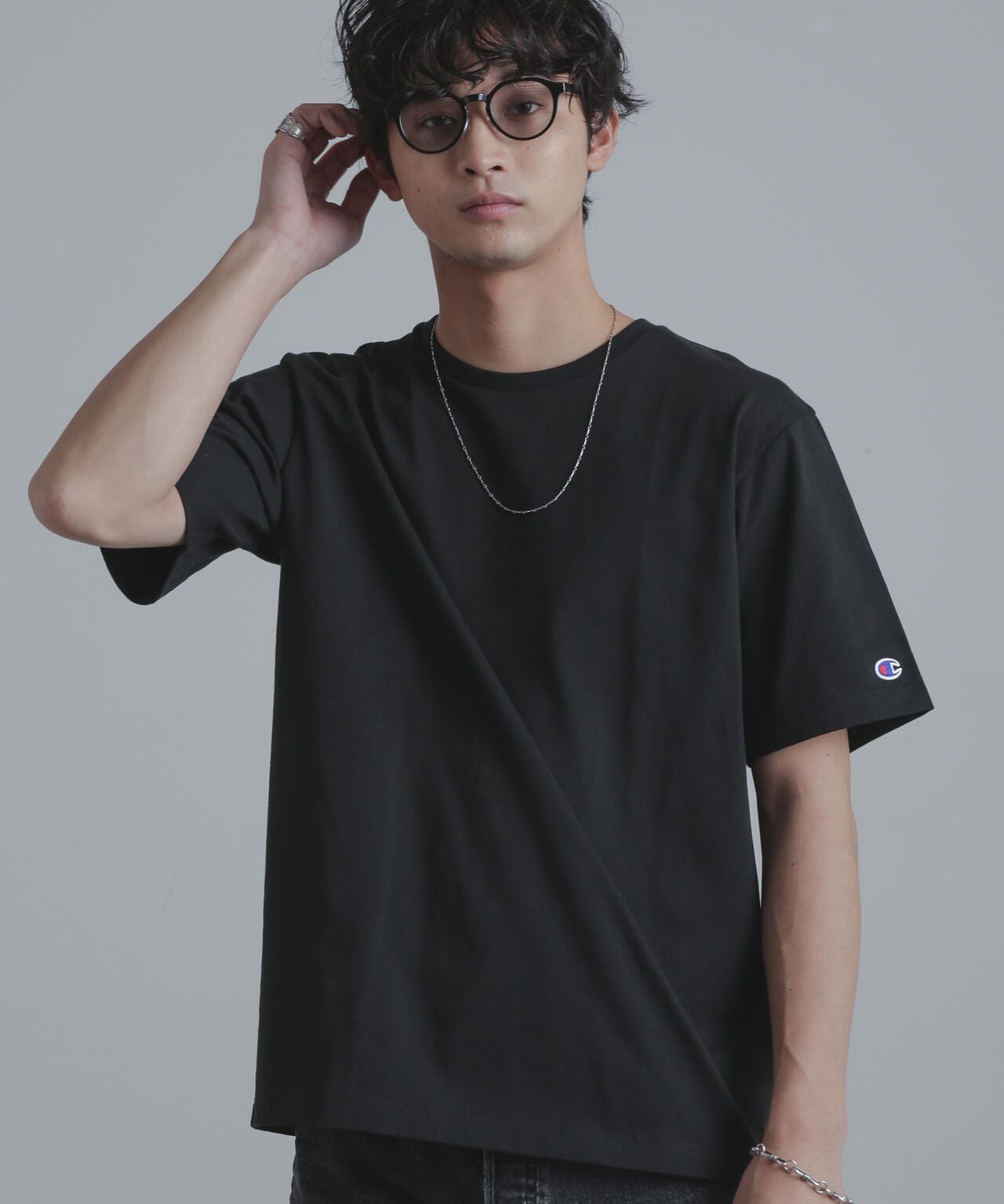 Champion/別注 16s/1 JerseyT-Shirt 6704124003