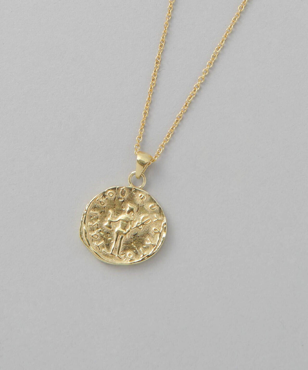 ≪chibi jewels≫コインネックレス ターコイズ 14金仕上げ cj-coin-s-chain.jpg