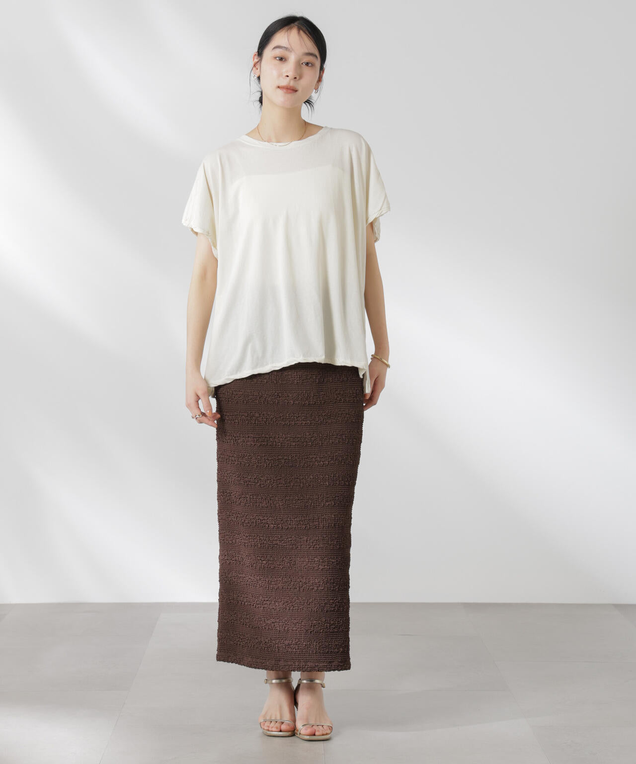GREYCHORD/IVY フットボールデザインTシャツ 6715124022