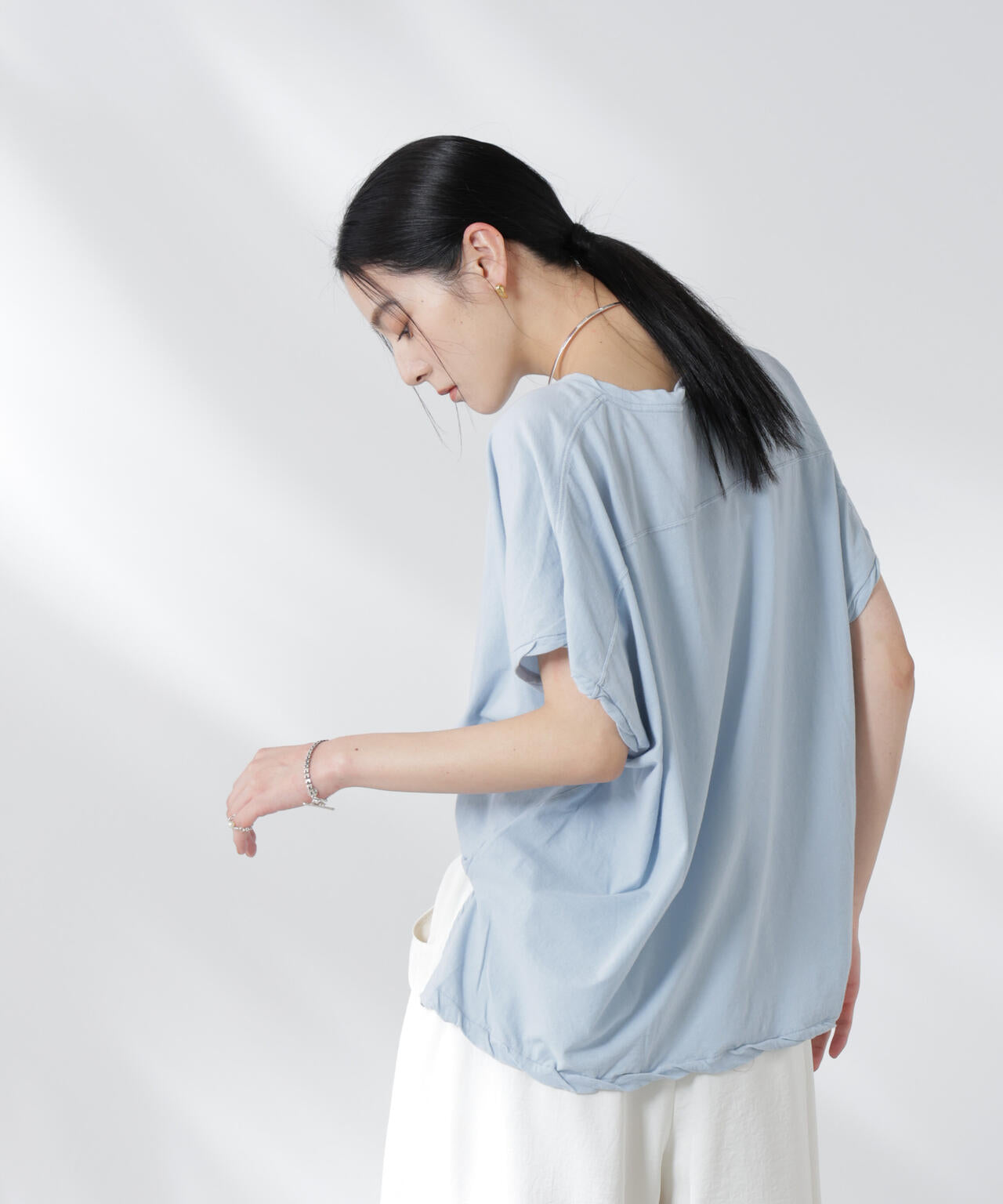 GREYCHORD/IVY フットボールデザインTシャツ 6715124022