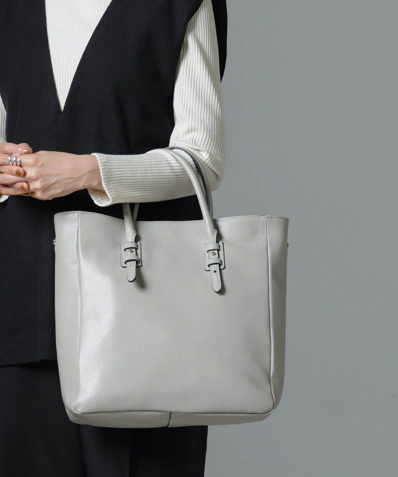 MARCO BIANCHINI / 2WAY レザートートバッグ 